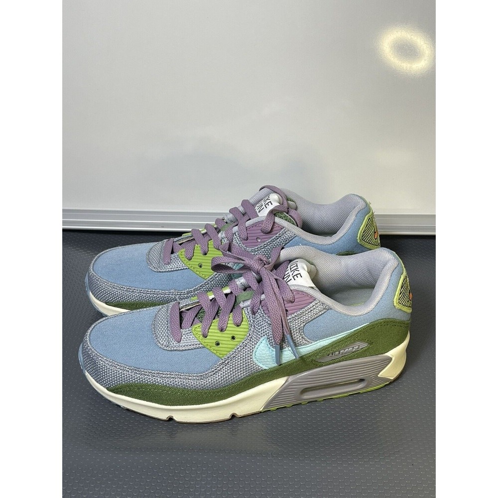 Nike Air Max 90 SE1 Womens 8  Sneakers Shoes Multicolor Unisex (DQ4016 400)